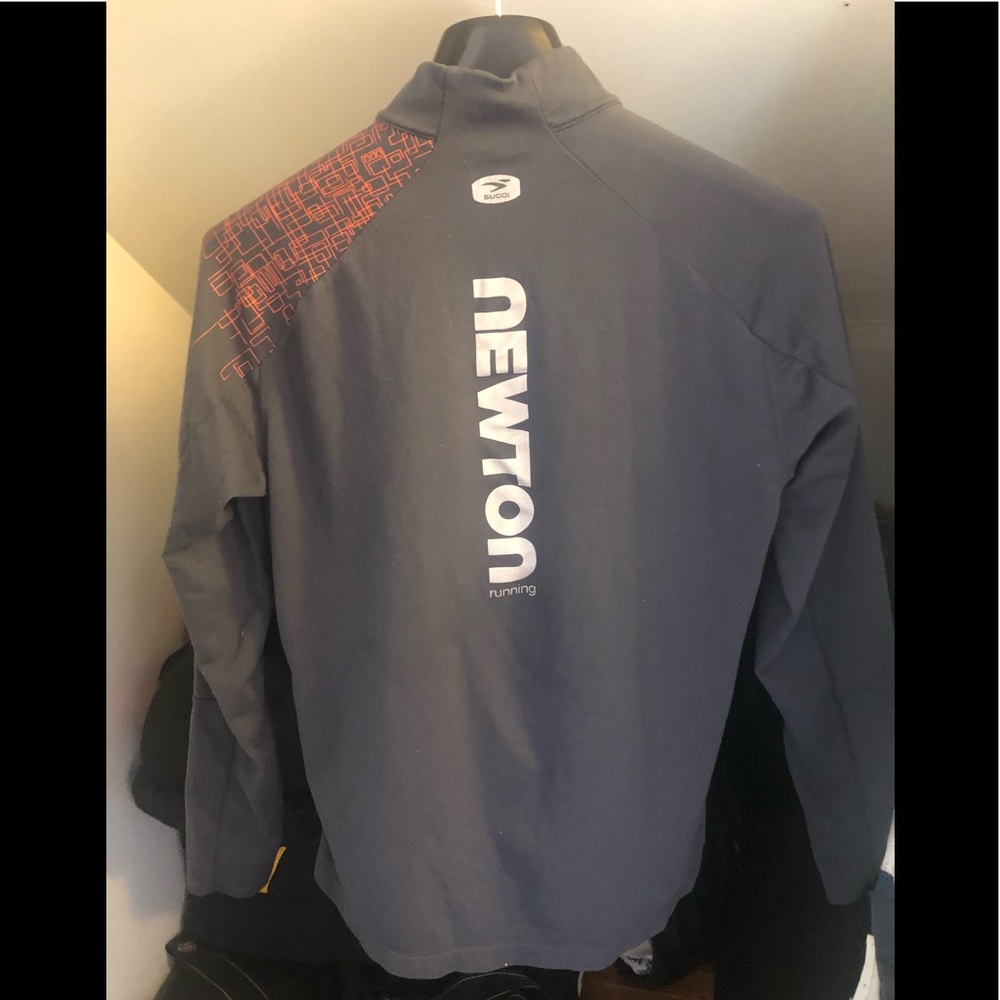 Newton Running long sleeve 1/4 zip shirt, men’s medium